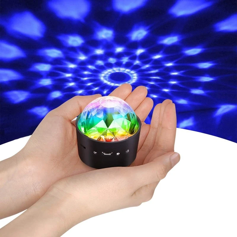 Mini Disco Ball Light, Voice Control Disco Party Lights Stage Lighting Effect DJ Strobe Ball For Parties Birthday Club
Mini Disco Ball Light, Voice Control Disco Party Lights Stage Lighting Effect DJ Strobe Ball For Parties Birthday Club