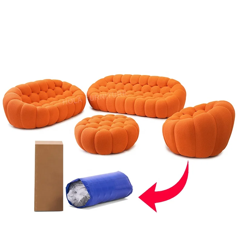Modern Sleeper Sofas, Upholstered Bubble Floor Sofa, Bean Bag Loveseat Couch For Living Room, Tufted Compressed Sofa Set
Modern Sleeper Sofas, Upholstered Bubble Floor Sofa, Bean Bag Loveseat Couch For Living Room, Tufted Compressed Sofa Set