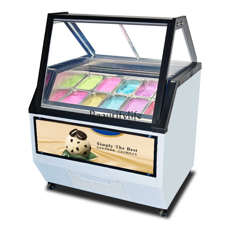Commercial ice cream cabinet Frozen display cabinet Air-cooled frost-free horizontal
Commercial ice cream cabinet Frozen display cabinet Air-cooled frost-free horizontal