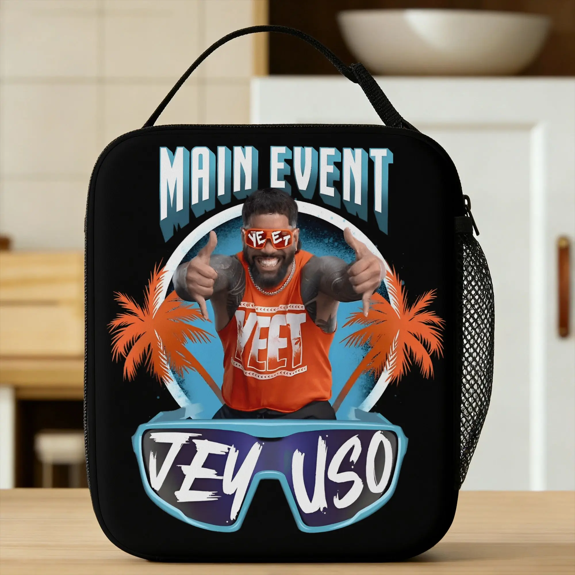 Jey Uso YEET Lunch Bag Kawaii Lunch Box Travel Portable Zipper Thermal Lunch Bags For Adult Waterproof Graphic Cooler Bag
Jey Uso YEET Lunch Bag Kawaii Lunch Box Travel Portable Zipper Thermal Lunch Bags For Adult Waterproof Graphic Cooler Bag