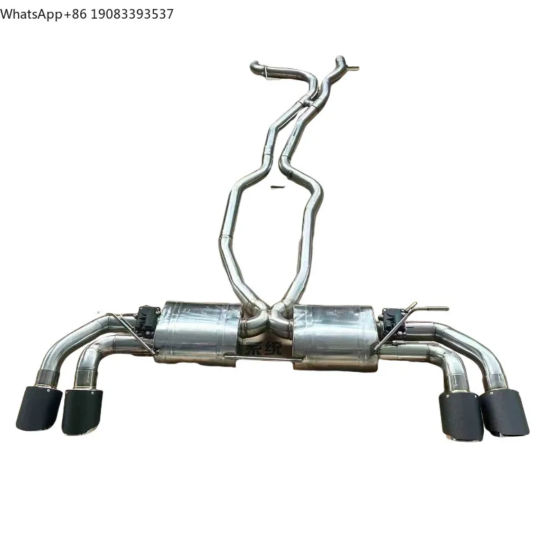 Exhaust Pipe System for PORSCHE Cayenne 958 4.8T 2011-2017 Stainless Steel Catback Exhaust Pipes Muffler with Valve Control
Exhaust Pipe System for PORSCHE Cayenne 958 4.8T 2011-2017 Stainless Steel Catback Exhaust Pipes Muffler with Valve Control