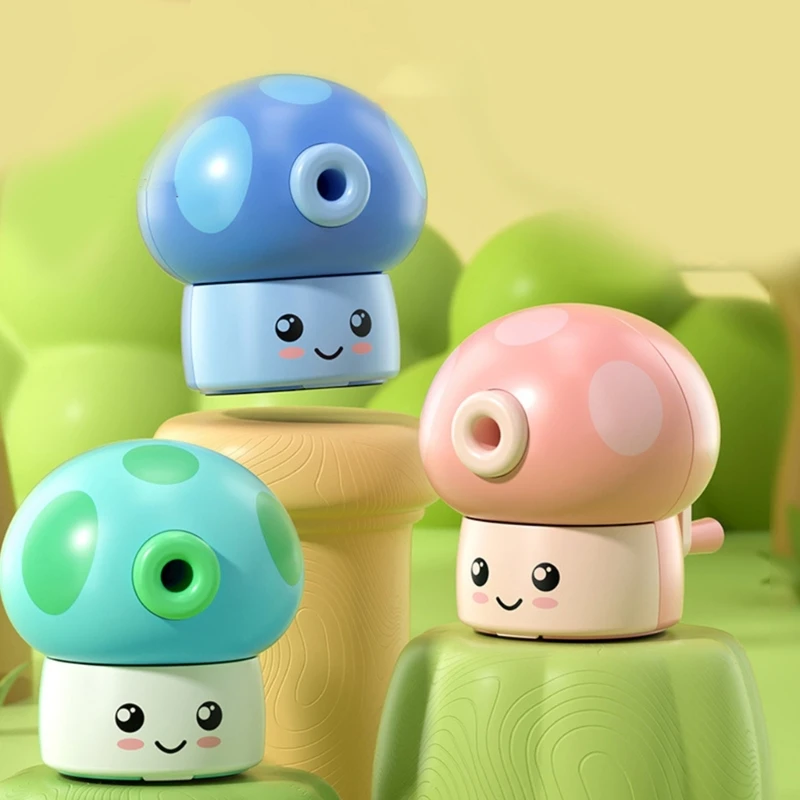Cartoon Mushroom Manual Pencil Sharpener with Container Auto Feeding In for Children Artists Student Adult Office School
Cartoon Mushroom Manual Pencil Sharpener with Container Auto Feeding In for Children Artists Student Adult Office School