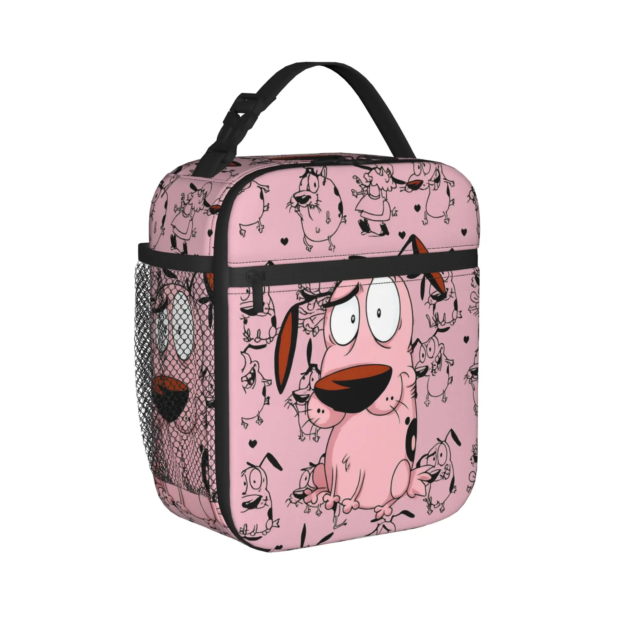 Courage the Cowardly Dog-D Thermal Insulated Lunch Bag for School Portable Food Container Bags Thermal Cooler Lunch Boxes
Courage the Cowardly Dog-D Thermal Insulated Lunch Bag for School Portable Food Container Bags Thermal Cooler Lunch Boxes