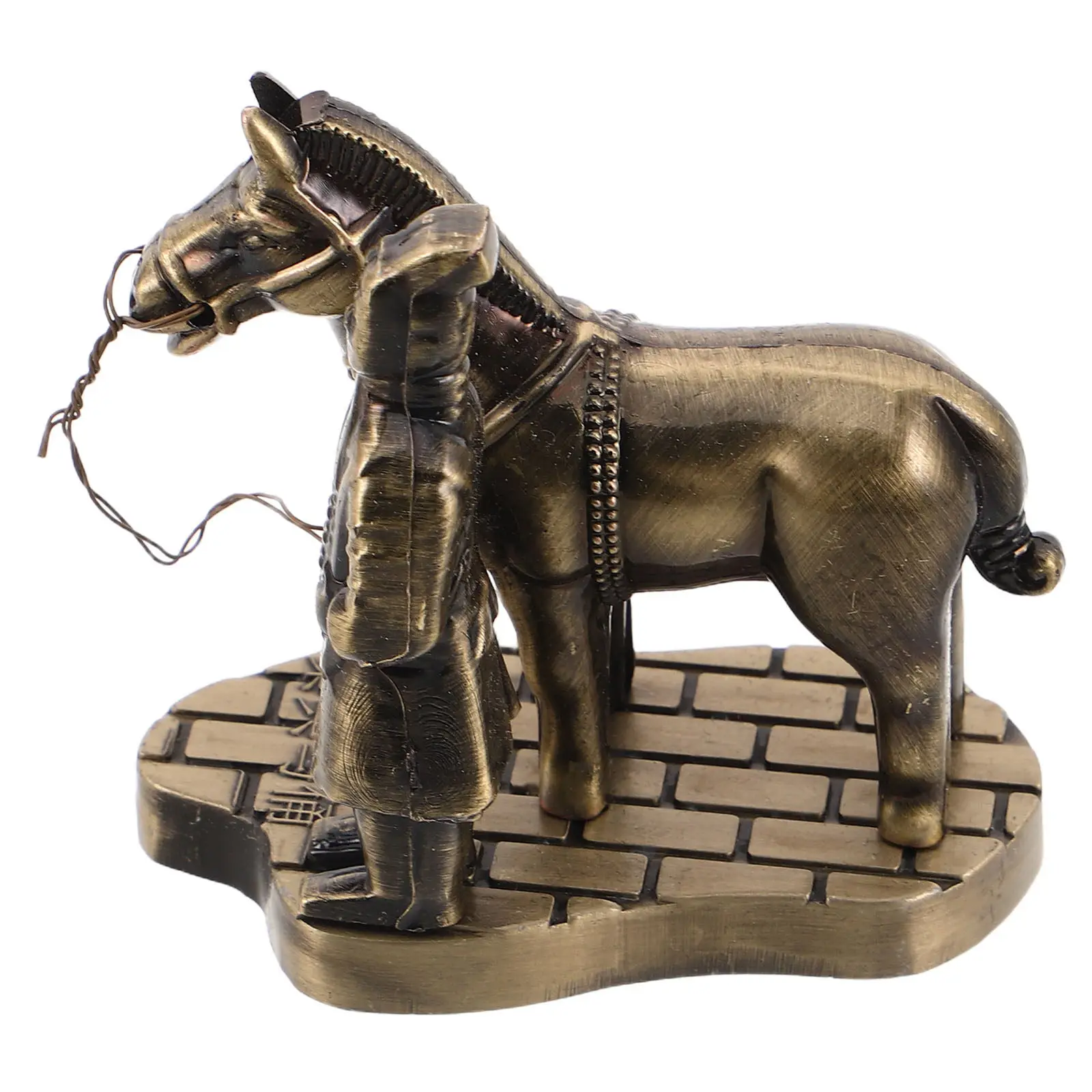 Handcrafted Ancient Chinese Warrior Statue with Horse - Vintage Alloy Mini Sculpture for Desk Bookshelf Office Study Room Decor
Handcrafted Ancient Chinese Warrior Statue with Horse - Vintage Alloy Mini Sculpture for Desk Bookshelf Office Study Room Decor