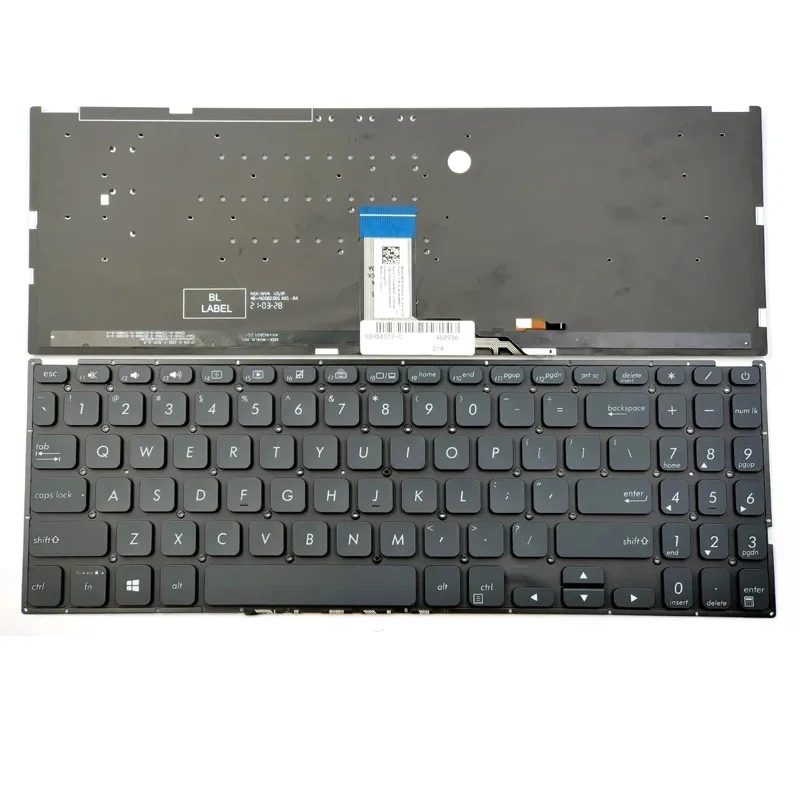 Новая клавиатура для ноутбука с подсветкой США для Asus P1504D P1504F P1504FA P1504J P1504JA P1504U P1504UA, черный
Новая клавиатура для ноутбука с подсветкой США для Asus P1504D P1504F P1504FA P1504J P1504JA P1504U P1504UA, черный