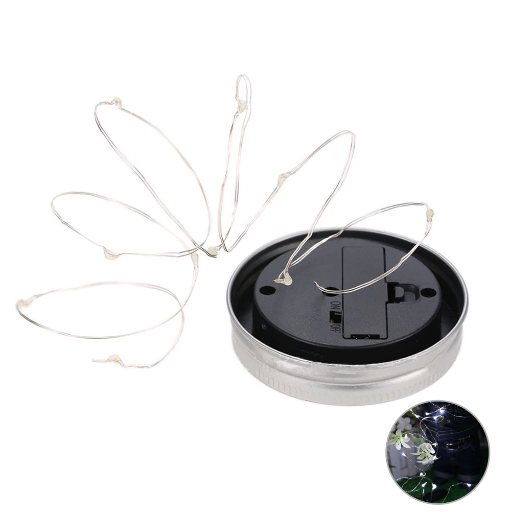 Fairy Solar Lights Outdoor Garden Powered Jar Lid Crack Led for outside Hanging
Fairy Solar Lights Outdoor Garden Powered Jar Lid Crack Led for outside Hanging