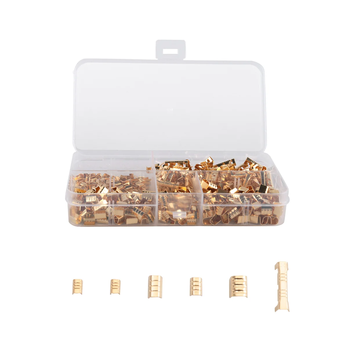 LBER 500Pcs U Shape Copper Ring Terminals Crimp Kit Non-Insulated Assortment Cable Wire Spade Electric Butt Connector 454TABC
LBER 500Pcs U Shape Copper Ring Terminals Crimp Kit Non-Insulated Assortment Cable Wire Spade Electric Butt Connector 454TABC