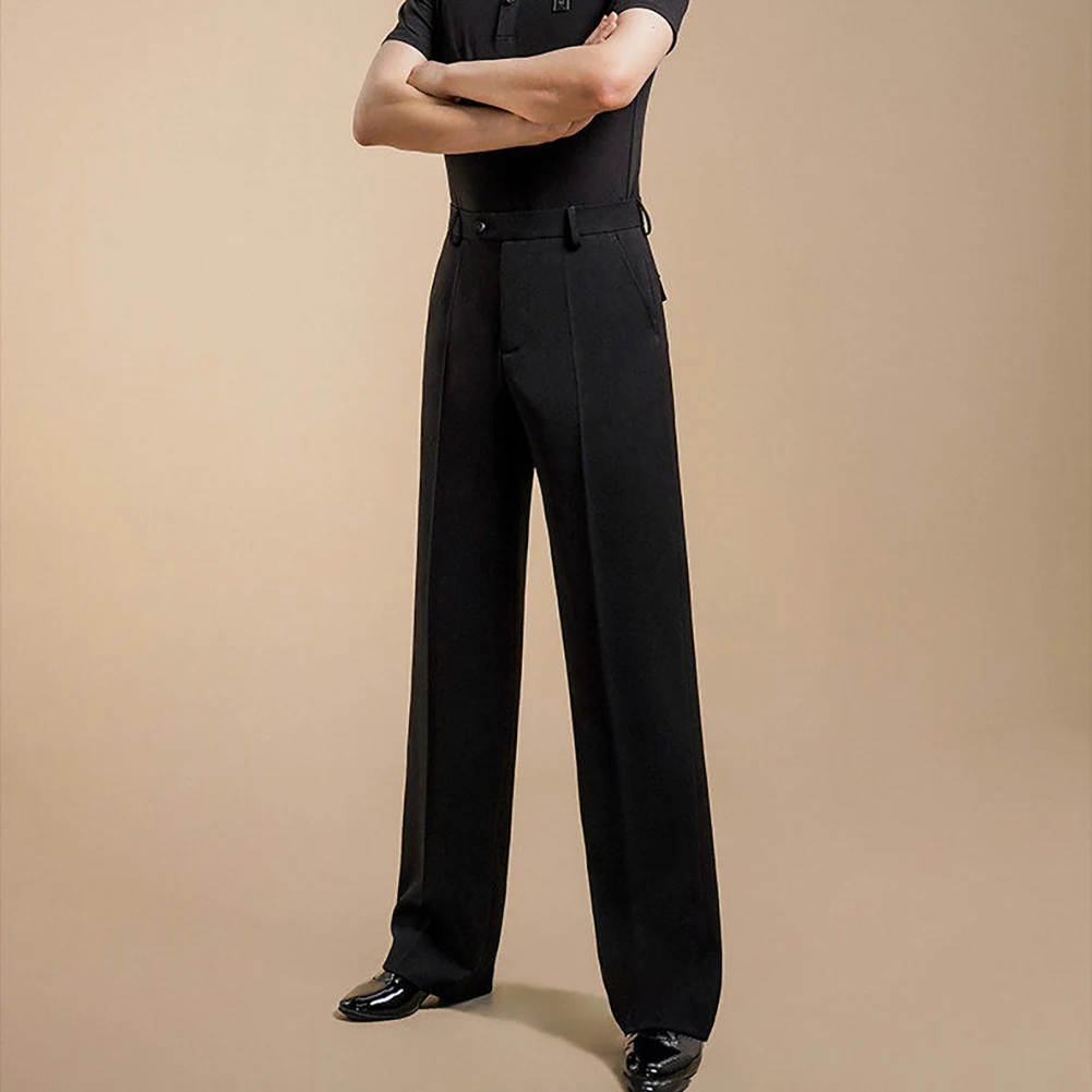 Latin Dance Pants Men's Wide Leg Pants Indigo Blue Pants Men's Black Line Modern Sports Ballroom Dance Pocket Pants
Latin Dance Pants Men's Wide Leg Pants Indigo Blue Pants Men's Black Line Modern Sports Ballroom Dance Pocket Pants