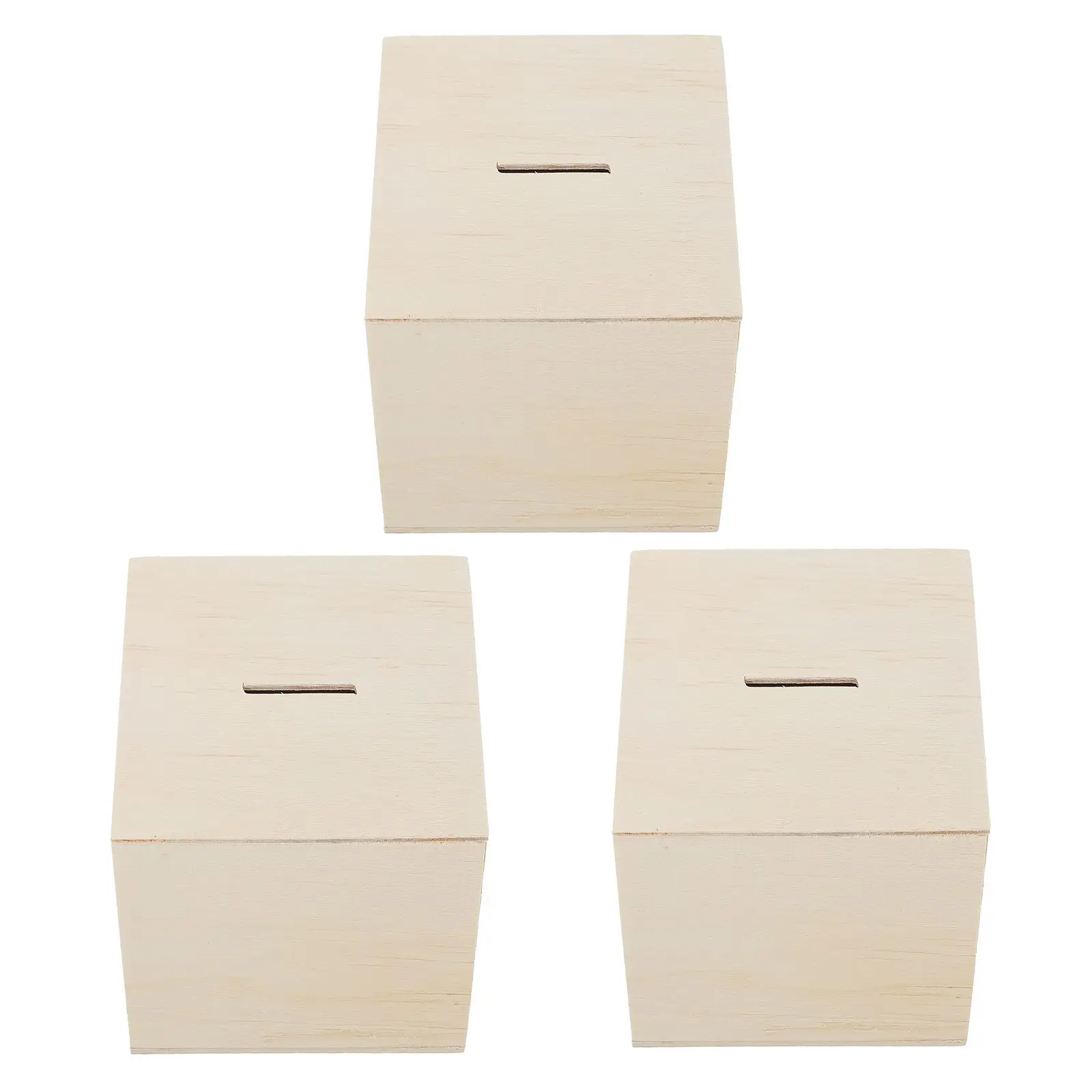 3 Pcs Money Box Multi Function Case Kids Toy Storage Case Premium Wooden Saving Jar Wooden Saving Bank ganizer
3 Pcs Money Box Multi Function Case Kids Toy Storage Case Premium Wooden Saving Jar Wooden Saving Bank ganizer