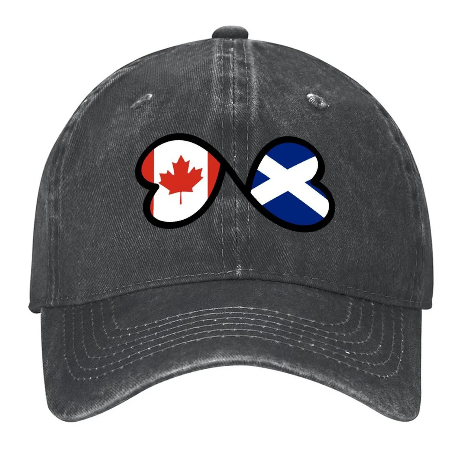 Scottish Canadian Scots Entwined Hearts Flags, Canada, Scotland Baseball Cap Christmas Hat |-F-| Trucker Hats For Men Women's 
Scottish Canadian Scots Entwined Hearts Flags, Canada, Scotland Baseball Cap Christmas Hat |-F-| Trucker Hats For Men Women's
