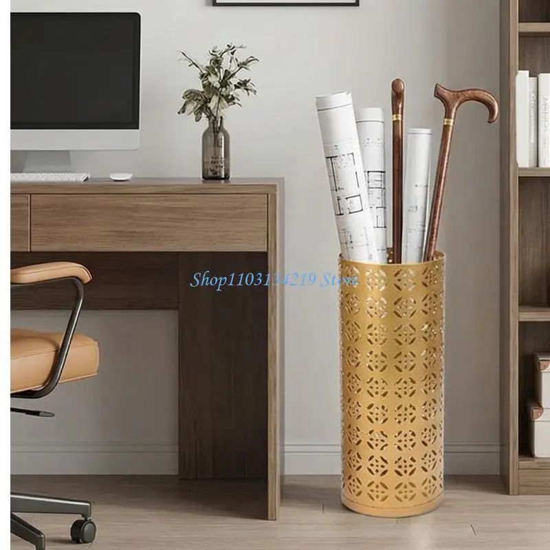 N5KC Modern Umbrella Holder with Hollowout Strong Metal Umbrella Stand
N5KC Modern Umbrella Holder with Hollowout Strong Metal Umbrella Stand