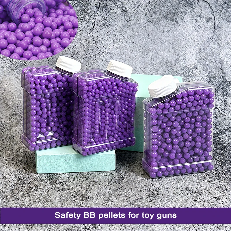 2S 7-8mm Safety Purple BB Pellets for Toy Guns Outdoor Shooting Game Accessories
2S 7-8mm Safety Purple BB Pellets for Toy Guns Outdoor Shooting Game Accessories