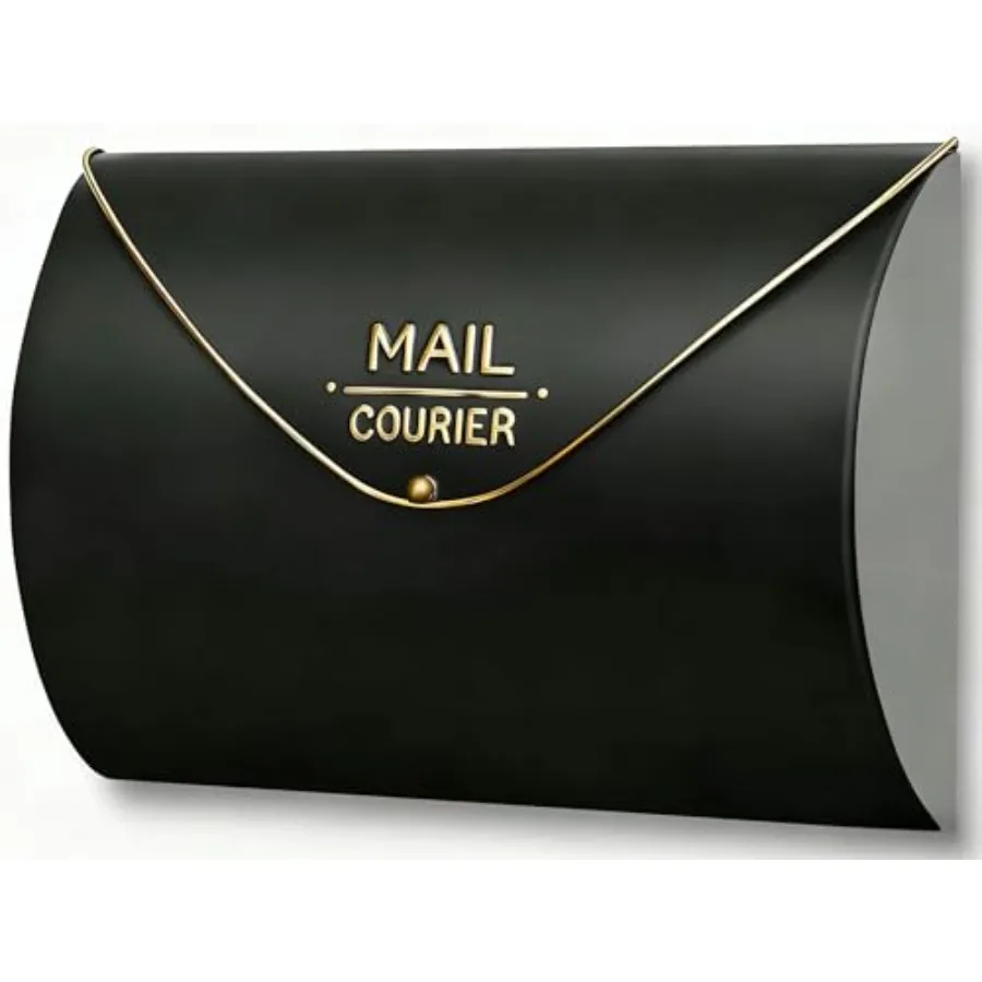 Wall Mount Mailbox for Outside, Waterproof Metal Mailboxes with Rust-Proof Galvanized Steel, Large Capacity Envelope Mailbox fo
Wall Mount Mailbox for Outside, Waterproof Metal Mailboxes with Rust-Proof Galvanized Steel, Large Capacity Envelope Mailbox fo