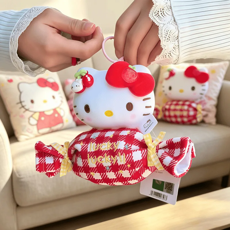 Anime Cartoon Sanrio Hello Kitty Plush Toy Creative New Candy Series Plush Toy Pendant Backpack Keychain Accessories Girl Gifts
Anime Cartoon Sanrio Hello Kitty Plush Toy Creative New Candy Series Plush Toy Pendant Backpack Keychain Accessories Girl Gifts