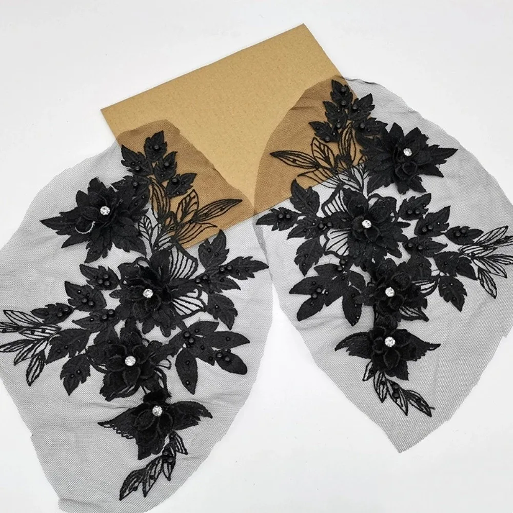 Flower Embroidery Sequin Embroidery Patch Elegant Luxury 3D Flower Patch Polyester Delicate Clothes Patches Bridal Gown Decor 
Flower Embroidery Sequin Embroidery Patch Elegant Luxury 3D Flower Patch Polyester Delicate Clothes Patches Bridal Gown Decor