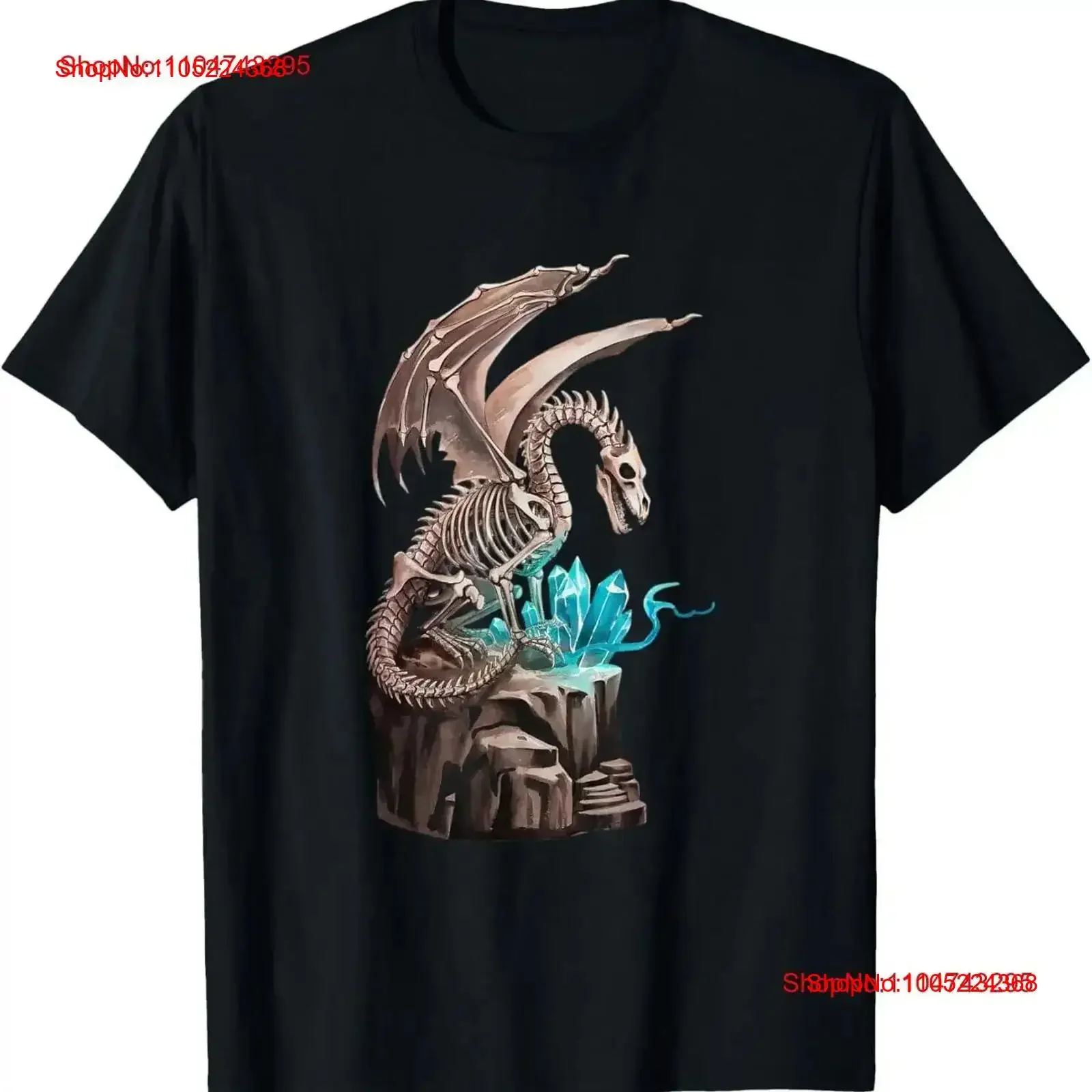 Skeleton Dragon Guarding Blue Crystals on a Mountain T Shirt vintage Washed Top For Everyday Wear Slightly fashion vintage
Skeleton Dragon Guarding Blue Crystals on a Mountain T Shirt vintage Washed Top For Everyday Wear Slightly fashion vintage