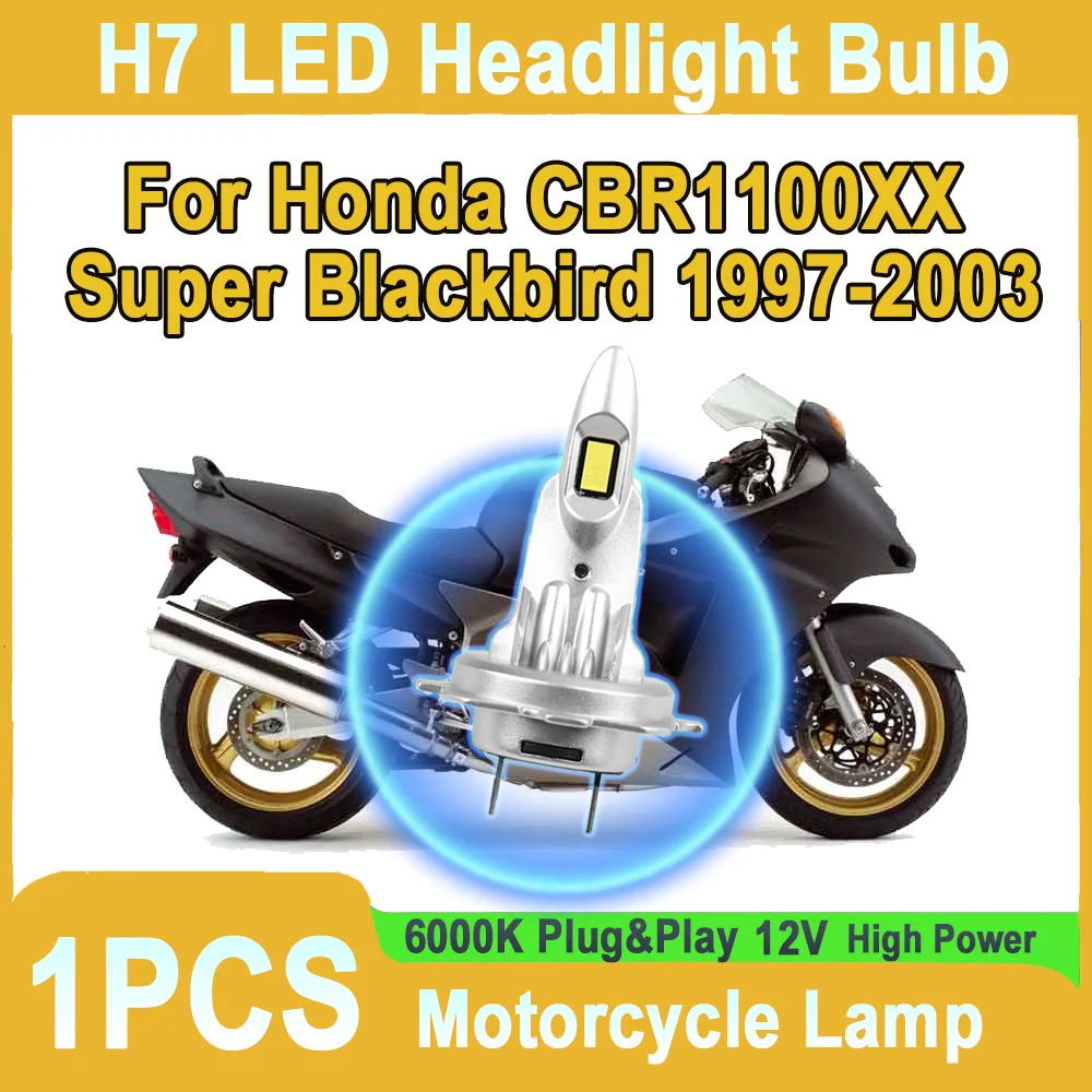 1 шт. Светодиодная фара Canbus H7 10000LM для мотоцикла, Plug and Play, без ошибок, для Honda CBR1100XX Super Blackbird 1997-2003
1 шт. Светодиодная фара Canbus H7 10000LM для мотоцикла, Plug and Play, без ошибок, для Honda CBR1100XX Super Blackbird 1997-2003