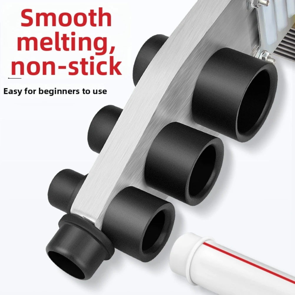 Plastic welding machine die head accessory for hot melt welding compatible with PPR pipe featuring thickened aluminum body
Plastic welding machine die head accessory for hot melt welding compatible with PPR pipe featuring thickened aluminum body