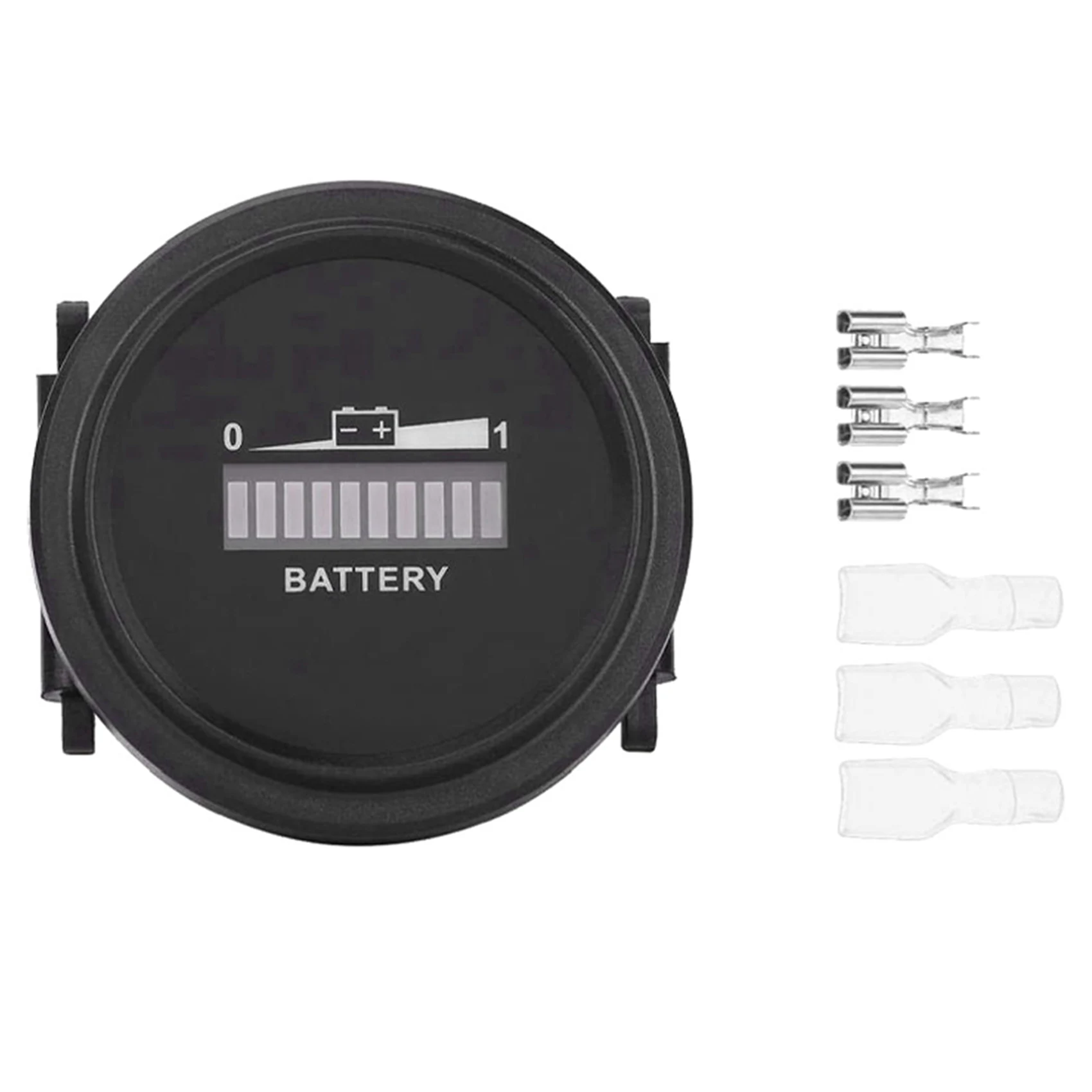 Plain 3X 12V/24V/36V/48V/72V LED Digital Battery Indicator Waterproof Meter Gauge Battery Indicator For Go-Lf Ca-Rt
Plain 3X 12V/24V/36V/48V/72V LED Digital Battery Indicator Waterproof Meter Gauge Battery Indicator For Go-Lf Ca-Rt