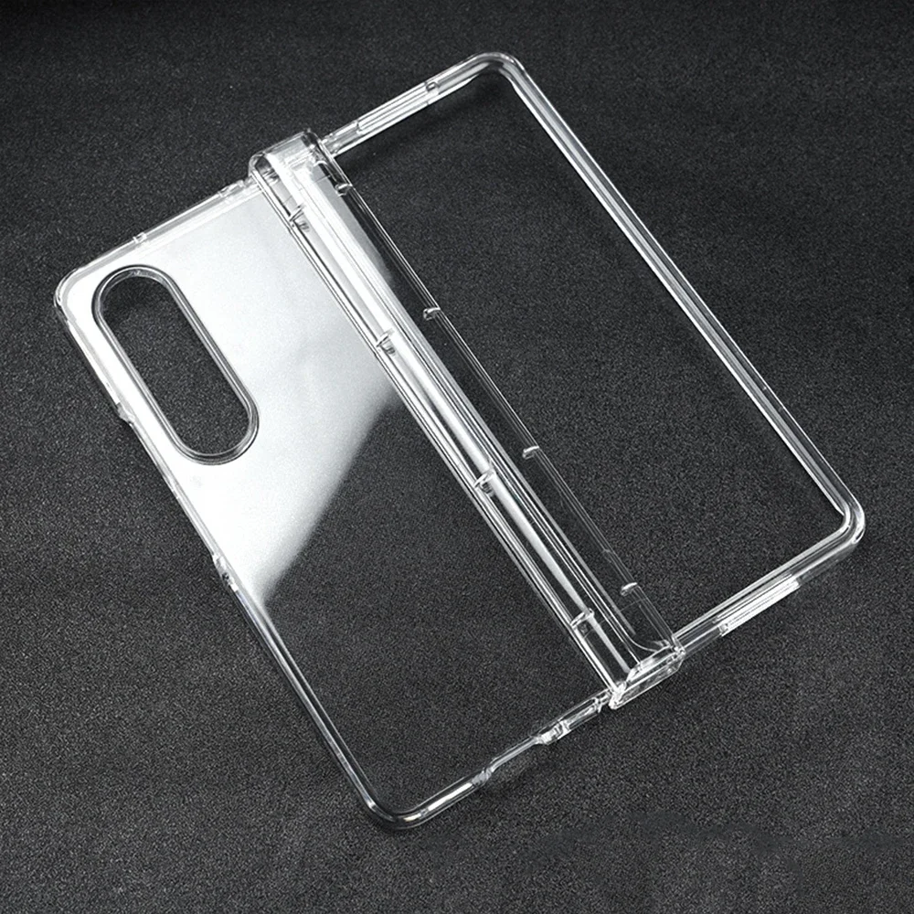 Simple Ultra-thin Transparent Crystal Hard Phone Shell For Samsung Galaxy Z Fold 4 Fold4 PC Cover With Side Pen Slot Holder Case
Simple Ultra-thin Transparent Crystal Hard Phone Shell For Samsung Galaxy Z Fold 4 Fold4 PC Cover With Side Pen Slot Holder Case