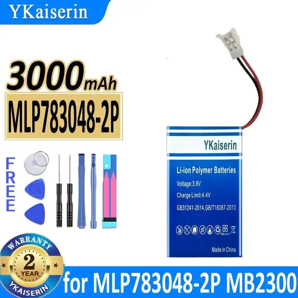 Долговечный стабильный аккумулятор для MLP783048-2P HT783048-2P MB2300 3000 мАч
Долговечный стабильный аккумулятор для MLP783048-2P HT783048-2P MB2300 3000 мАч