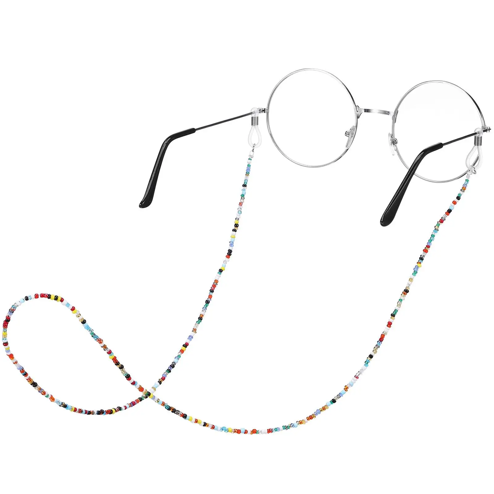 Eyeglasses Chain 2 Pcs Cord Rope Strap for Eyeglass Holder Vintage Metal Lanyard Anti Slip Glasses Accessories
Eyeglasses Chain 2 Pcs Cord Rope Strap for Eyeglass Holder Vintage Metal Lanyard Anti Slip Glasses Accessories