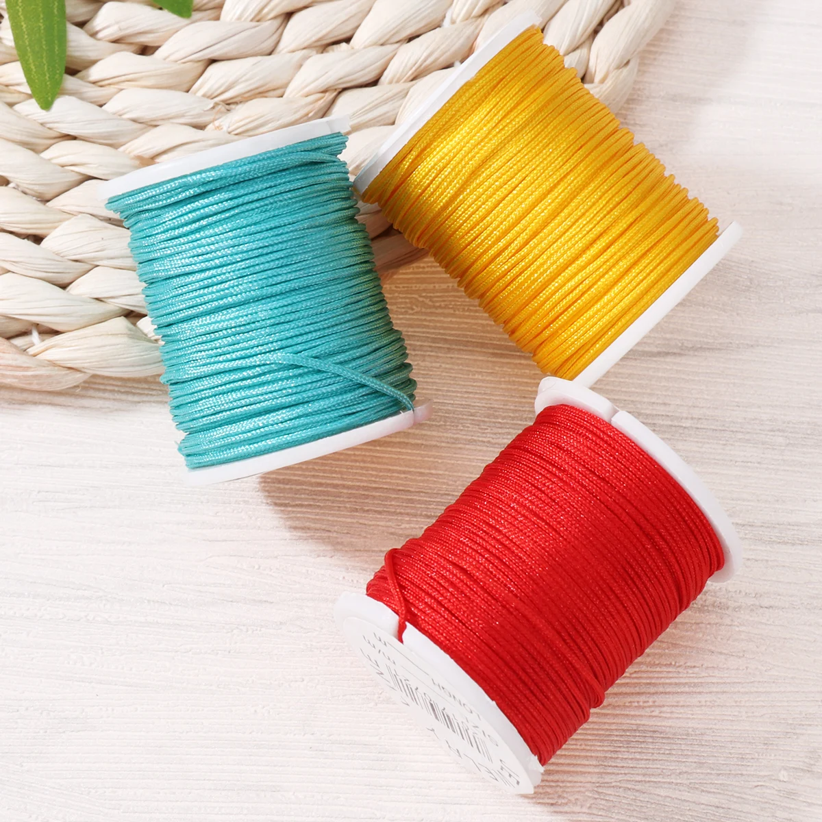 10pcs Nylon Beading Cords 0.8mm Thickness Durable Jewelry Making Crafts Diy Supplies Weaving Thread Beads Accessories
10pcs Nylon Beading Cords 0.8mm Thickness Durable Jewelry Making Crafts Diy Supplies Weaving Thread Beads Accessories