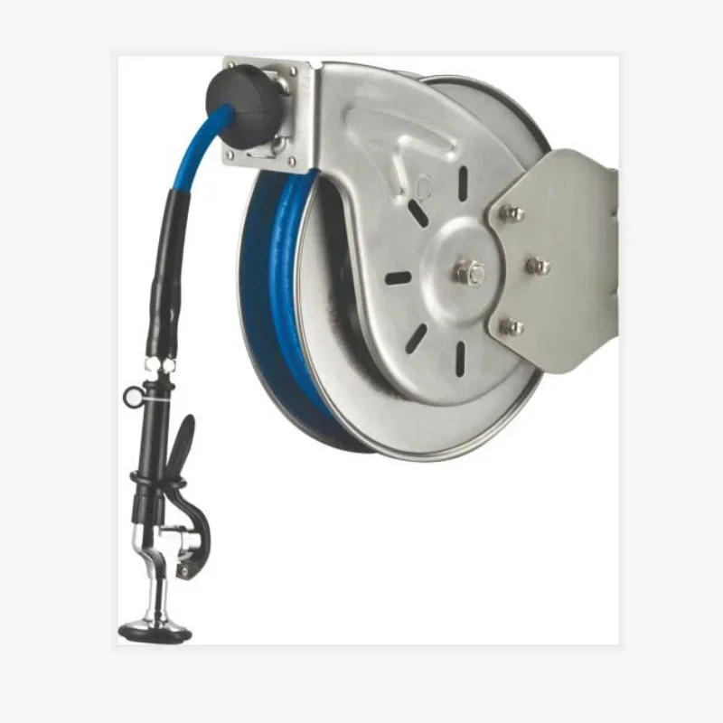 Hot sales Automatic Retractable Open Stainless Steel Hose Reel 3/8" NPT female inlet 11M Heavy-Duty Hose Reel
Hot sales Automatic Retractable Open Stainless Steel Hose Reel 3/8" NPT female inlet 11M Heavy-Duty Hose Reel