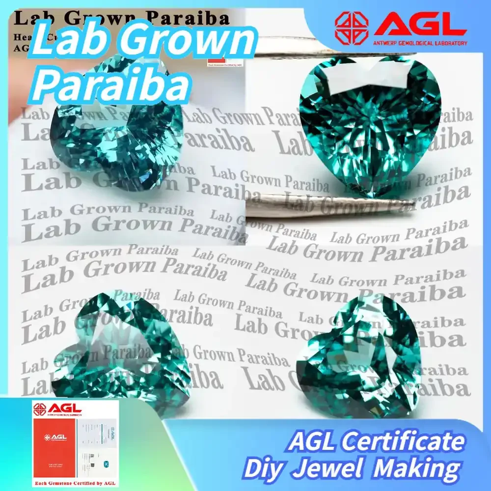 H-Lab Grown Paraiba Heart Cut Gemstone for DIY Jewelry Making Inlay Ring Necklace AGL Certificate Lab Created Paraiba
H-Lab Grown Paraiba Heart Cut Gemstone for DIY Jewelry Making Inlay Ring Necklace AGL Certificate Lab Created Paraiba