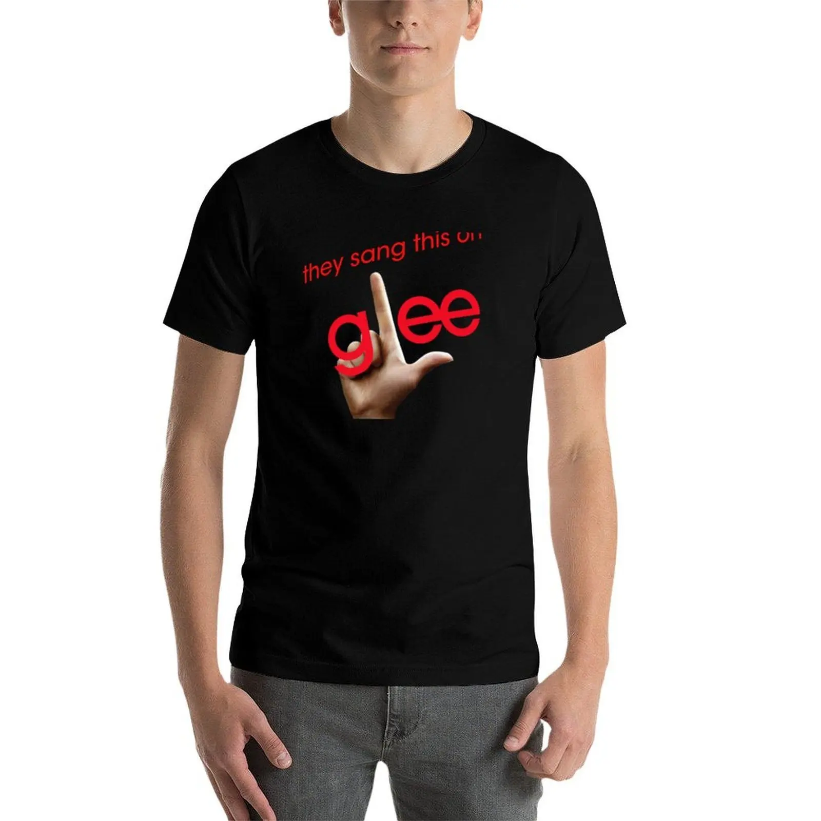 they sang this on glee T-Shirt cotton t shirts man 100% cotton t shirt pack T-Shirt
they sang this on glee T-Shirt cotton t shirts man 100% cotton t shirt pack T-Shirt