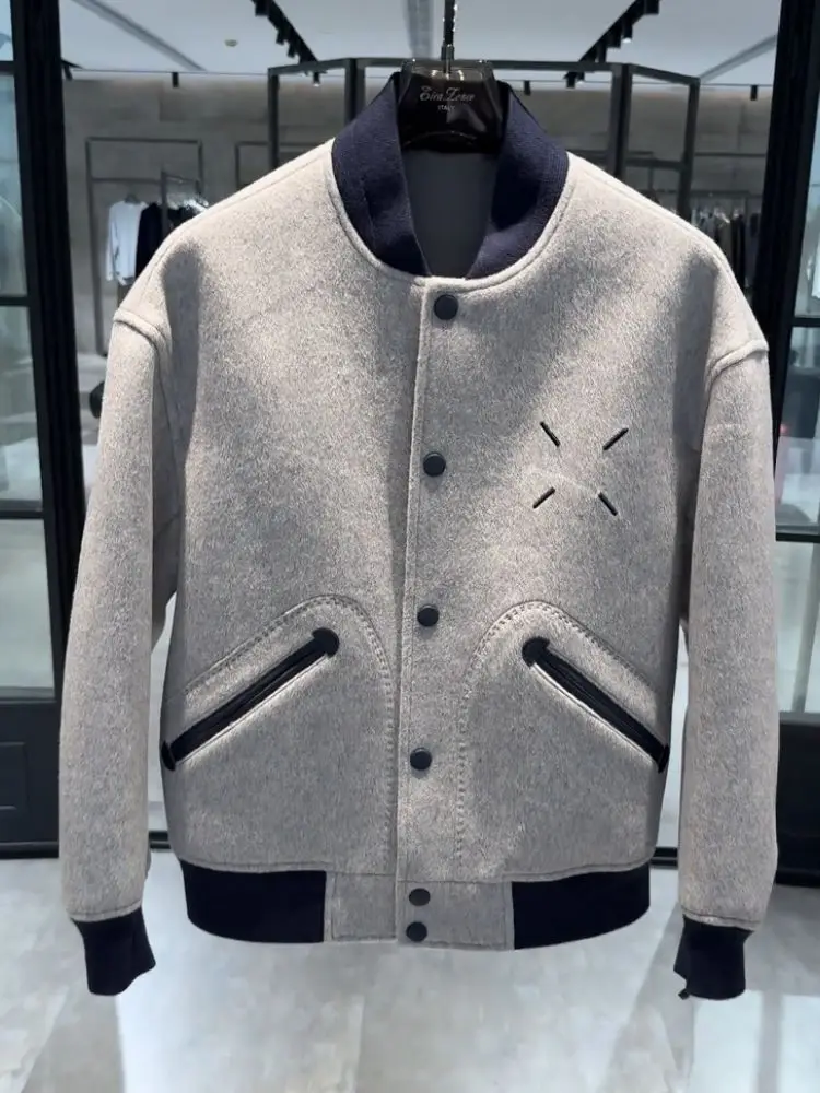 Baseball collar jacket, men's and women's trendy brand new product, casual fashion new item, retro loose casual jacket,top trend
Baseball collar jacket, men's and women's trendy brand new product, casual fashion new item, retro loose casual jacket,top trend