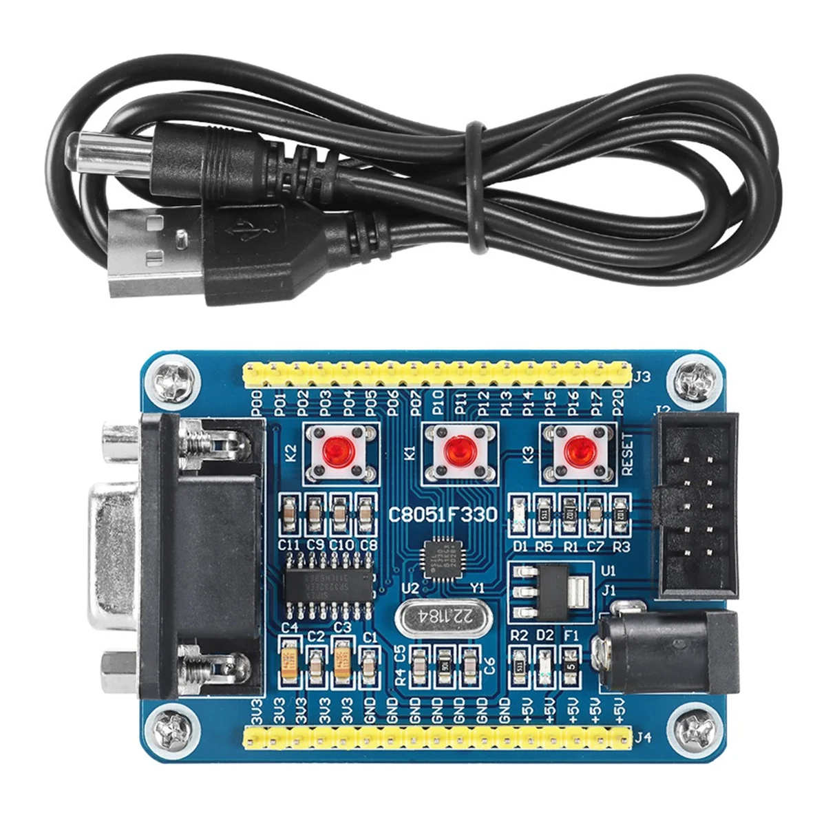 MCU Chip C8051F330 Макетная плата Интернет вещей Обучение программирования Материнская плата Экспериментальная плата Основная плата
MCU Chip C8051F330 Макетная плата Интернет вещей Обучение программирования Материнская плата Экспериментальная плата Основная плата