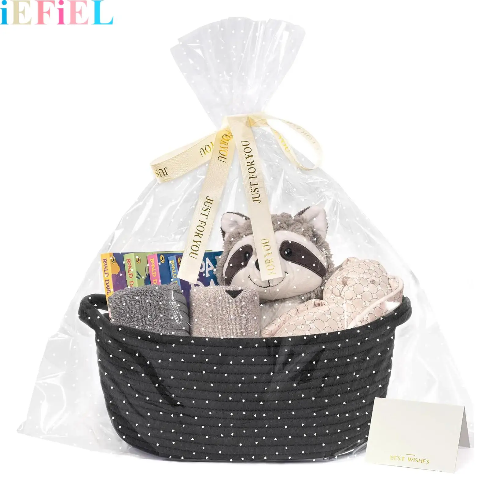 Basket Small Storage Baskets for Easter Gift Baby Gift Basket for Nursery Cute Basket Include Gift Bag Ribbon Greeting Card
Basket Small Storage Baskets for Easter Gift Baby Gift Basket for Nursery Cute Basket Include Gift Bag Ribbon Greeting Card