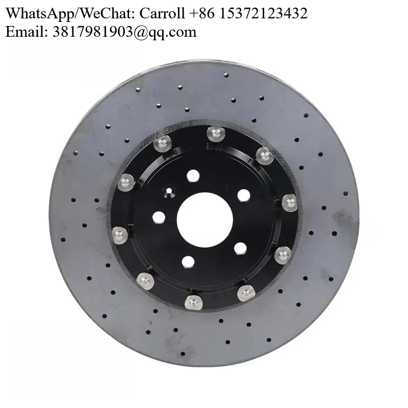 Low Price Auto Carbon Ceramic Material Brake Disc 380mm/370mm/420mm/oem rotor for Audi R8 Tesla Model 3 Model s PlaidBbmw M3 G80
Low Price Auto Carbon Ceramic Material Brake Disc 380mm/370mm/420mm/oem rotor for Audi R8 Tesla Model 3 Model s PlaidBbmw M3 G80