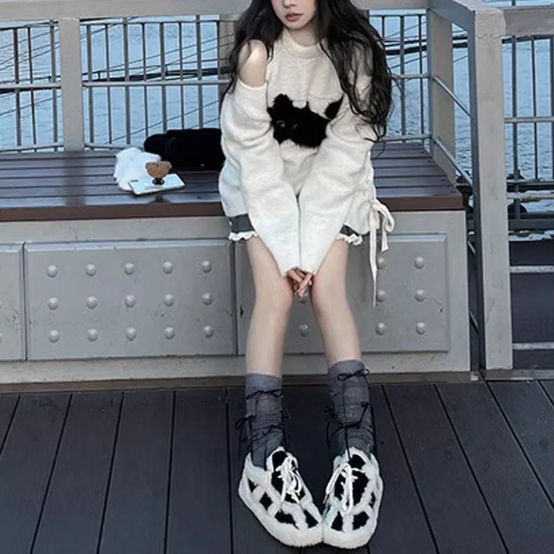 2024 New Women Spring Autumn One Piece Top Pullover Loose Soft Fashion All-match Outdoor Sweet
2024 New Women Spring Autumn One Piece Top Pullover Loose Soft Fashion All-match Outdoor Sweet