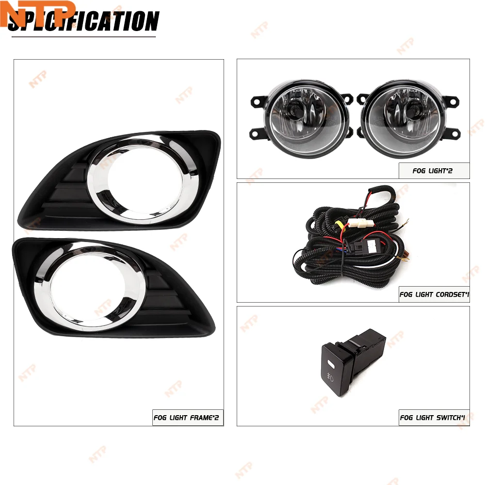 For Toyota Camry 2009-2011 Headlight Car Fog Lights Assembly Daytime Running Light Daylight Waterproof Fog Light Kit Auto Parts
For Toyota Camry 2009-2011 Headlight Car Fog Lights Assembly Daytime Running Light Daylight Waterproof Fog Light Kit Auto Parts