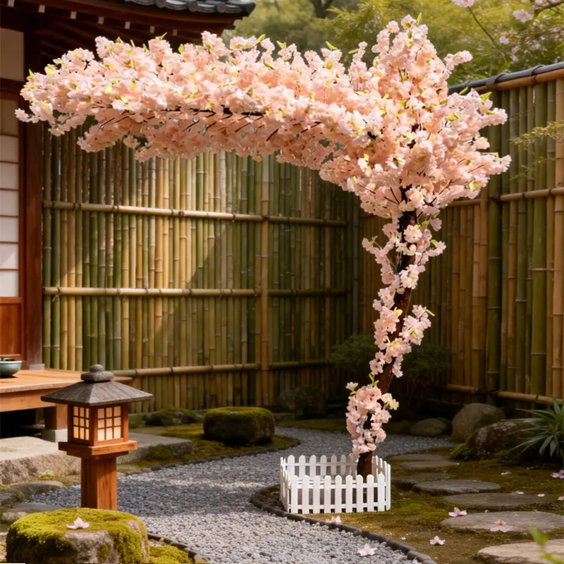 Artificial Cherry Blossom Trees, Peach Blossom Trees and Wishing Trees Are Displayed in Shopping Malls and Hotels As Decorations
Artificial Cherry Blossom Trees, Peach Blossom Trees and Wishing Trees Are Displayed in Shopping Malls and Hotels As Decorations