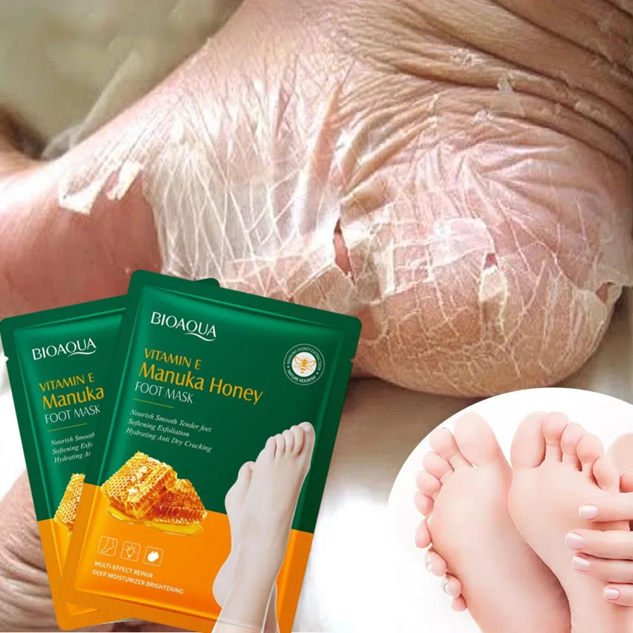 Vitamin E Foot Mask Manuka Honey Nourishing Long-lasting Moisturizing Hydrating Exfoliating Remove Dead Skin Foot Skin Care
Vitamin E Foot Mask Manuka Honey Nourishing Long-lasting Moisturizing Hydrating Exfoliating Remove Dead Skin Foot Skin Care