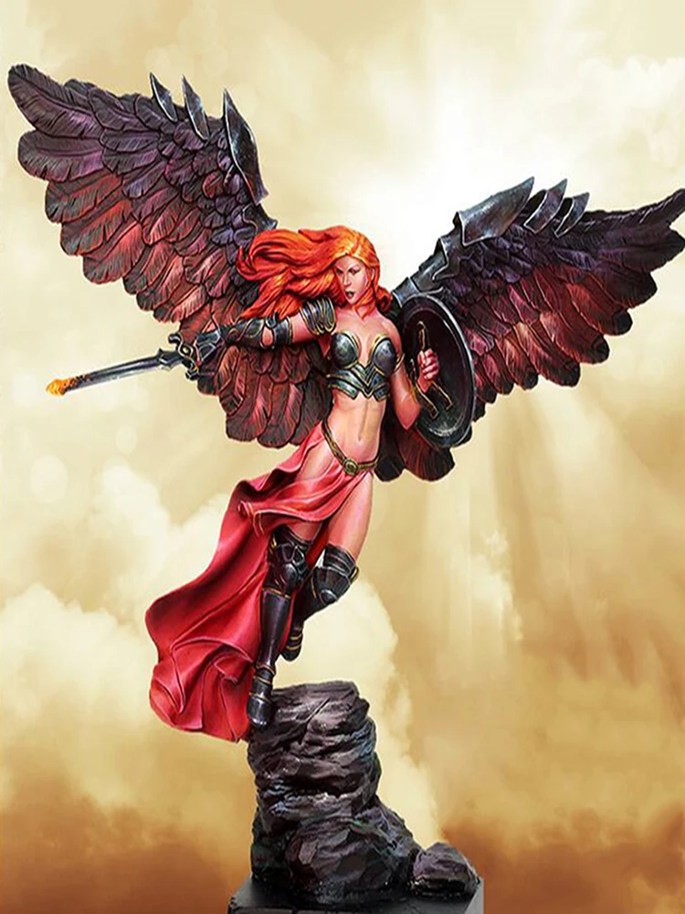 Unassambled 1/24 ancient warrior with wing Resin figure miniature model kits Unpainted
Unassambled 1/24 ancient warrior with wing Resin figure miniature model kits Unpainted
