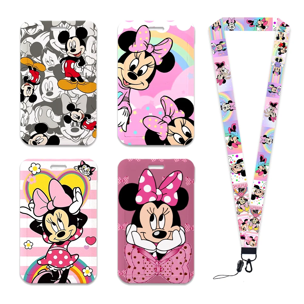 W Cute Minnie Mickey Lanyard for Key ID Card Mouse Gym Cell Phone Straps USB Badge Holder DIY Hang Rope Key Rings Accessories
W Cute Minnie Mickey Lanyard for Key ID Card Mouse Gym Cell Phone Straps USB Badge Holder DIY Hang Rope Key Rings Accessories