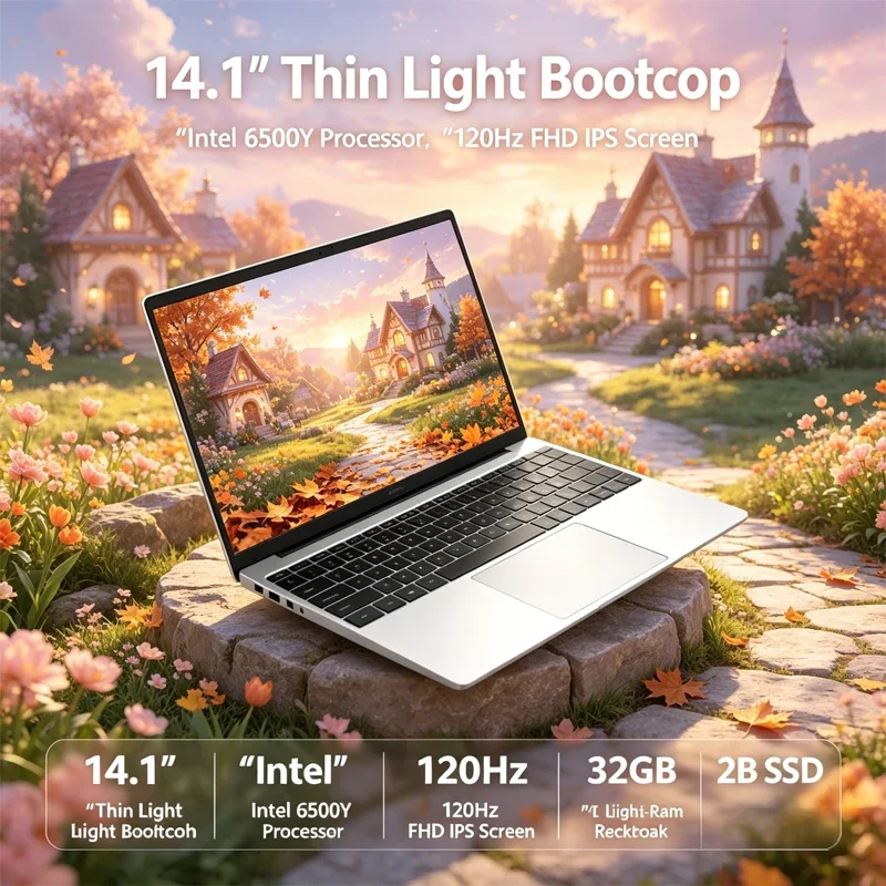 14.1 Inch Ultra Thin Notebook 120Hz High Definition IPS Screen Intel 6500Y 32GB RAM 2TB SSD Internal Backlit Keyboard
14.1 Inch Ultra Thin Notebook 120Hz High Definition IPS Screen Intel 6500Y 32GB RAM 2TB SSD Internal Backlit Keyboard