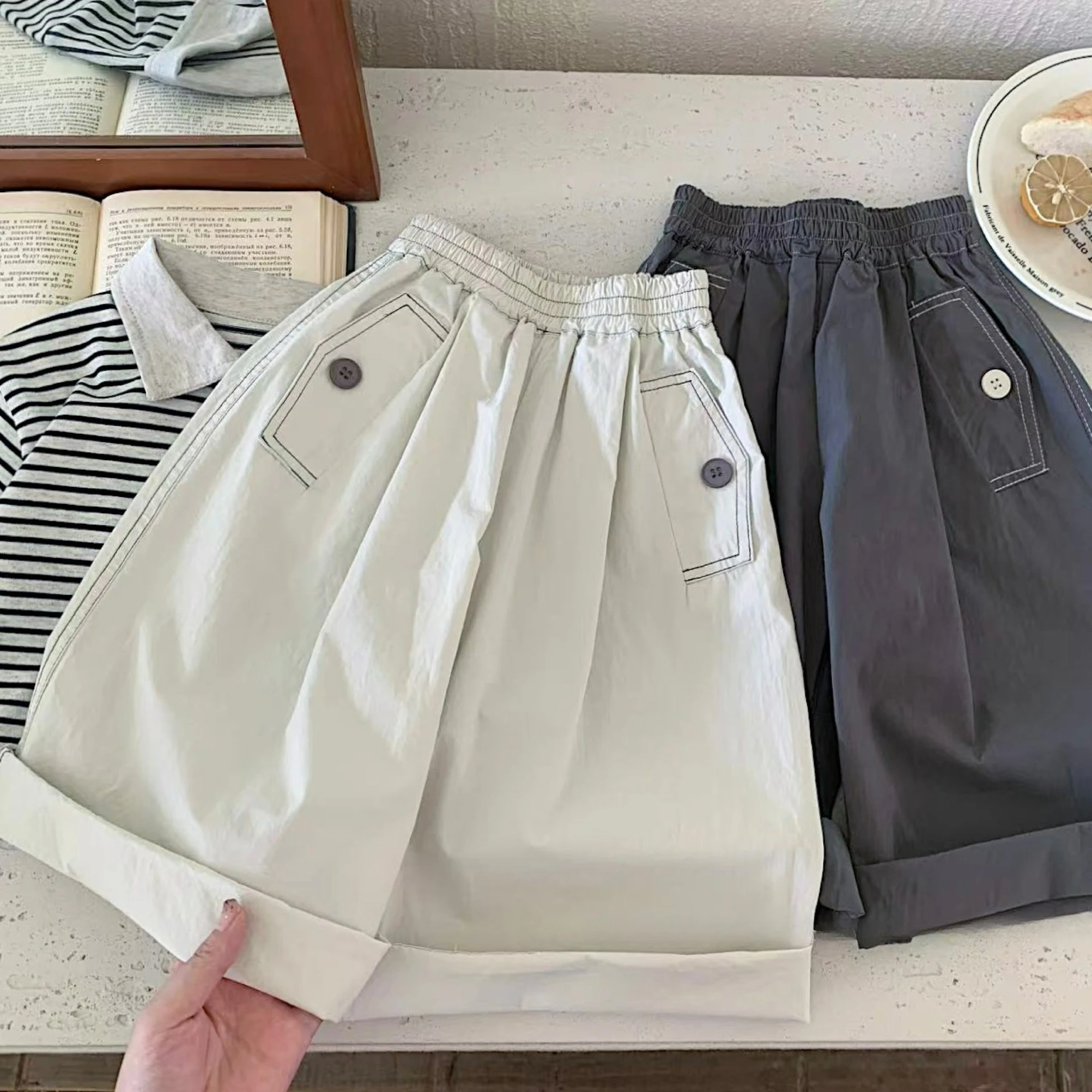Children's Casual Pants 2025 Summer New Style for Boys and Girls Clearly Simple Pant Korean Version for Children Kids Jeans
Children's Casual Pants 2025 Summer New Style for Boys and Girls Clearly Simple Pant Korean Version for Children Kids Jeans