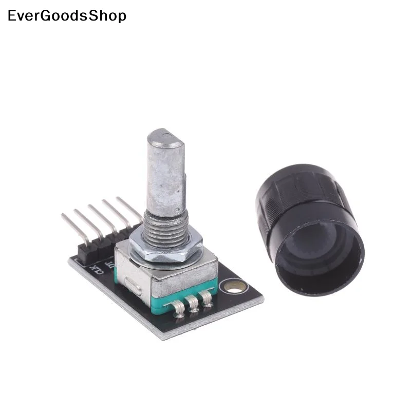 New KY-040 360 Degree Rotary Encoder Module With Push Button 20 Pulse 5VBrick Sensor Modules For Or DIY Electronics
New KY-040 360 Degree Rotary Encoder Module With Push Button 20 Pulse 5VBrick Sensor Modules For Or DIY Electronics