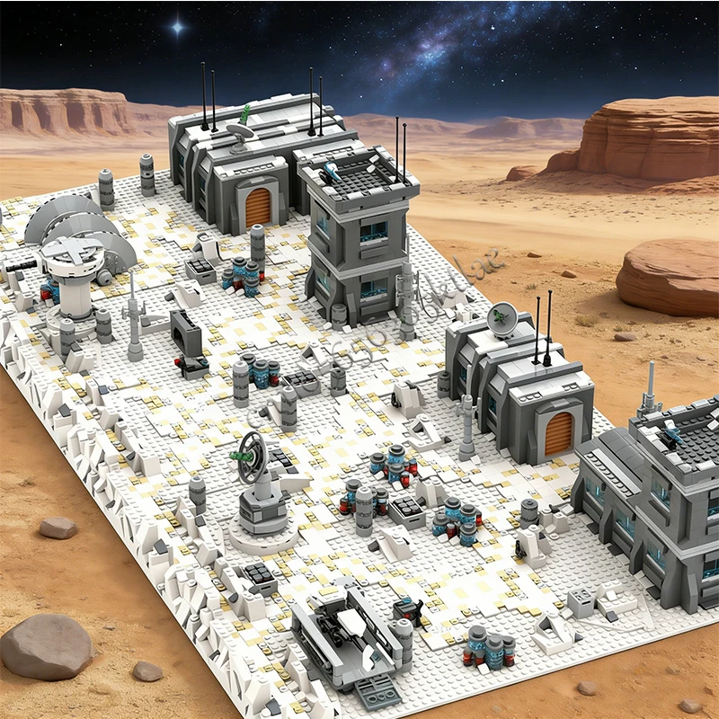 4679 деталей MOC: Модель траншейной линии для звездных битв, конструктор, развивающая игрушка для самостоятельной сборки, подарок для детей
4679 деталей MOC: Модель траншейной линии для звездных битв, конструктор, развивающая игрушка для самостоятельной сборки, подарок для детей
