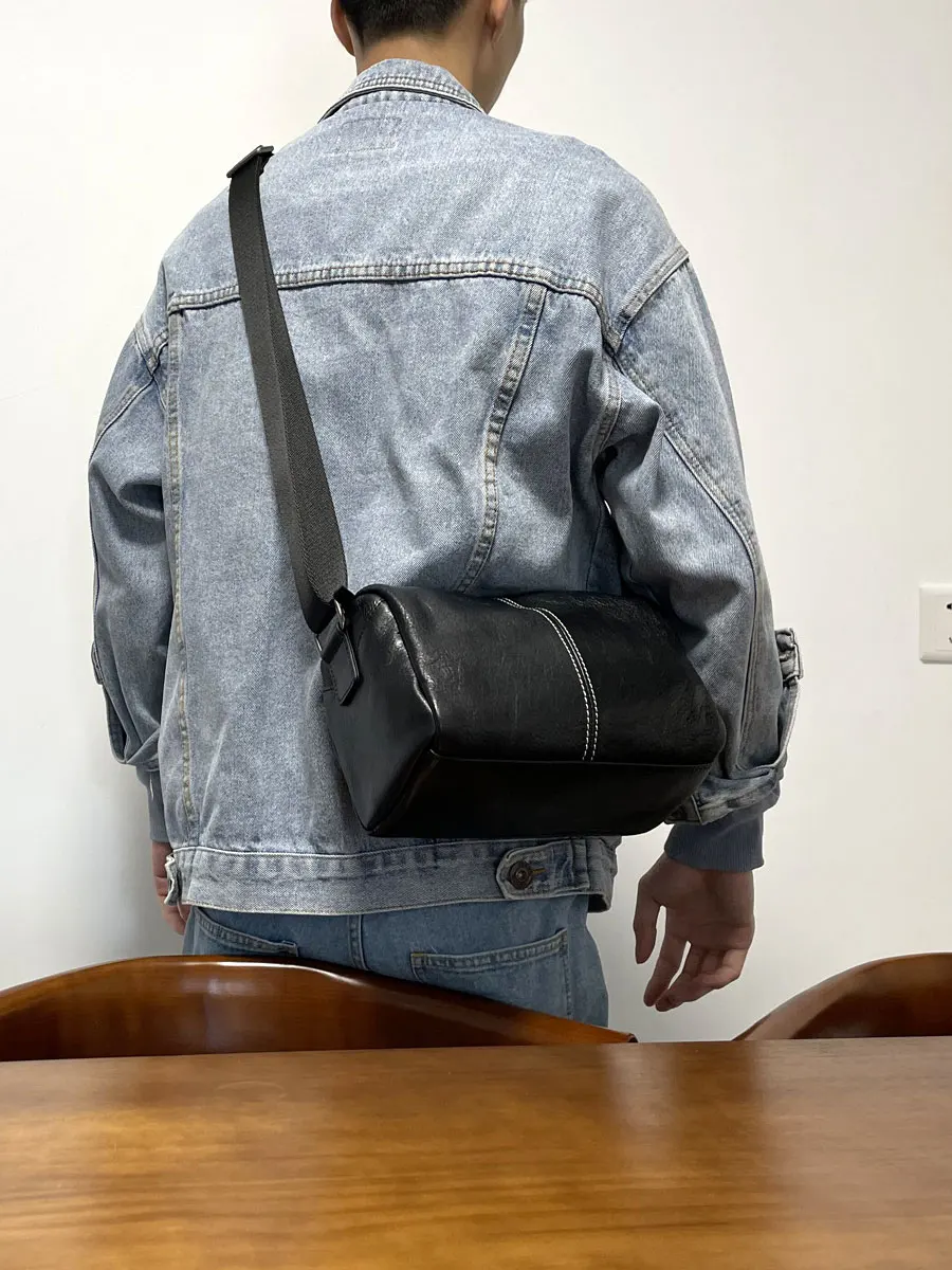 organizers designers handmade genuine leather men's black shoulder bag daily work travel luxury real cow leather crossbody bag 
organizers designers handmade genuine leather men's black shoulder bag daily work travel luxury real cow leather crossbody bag