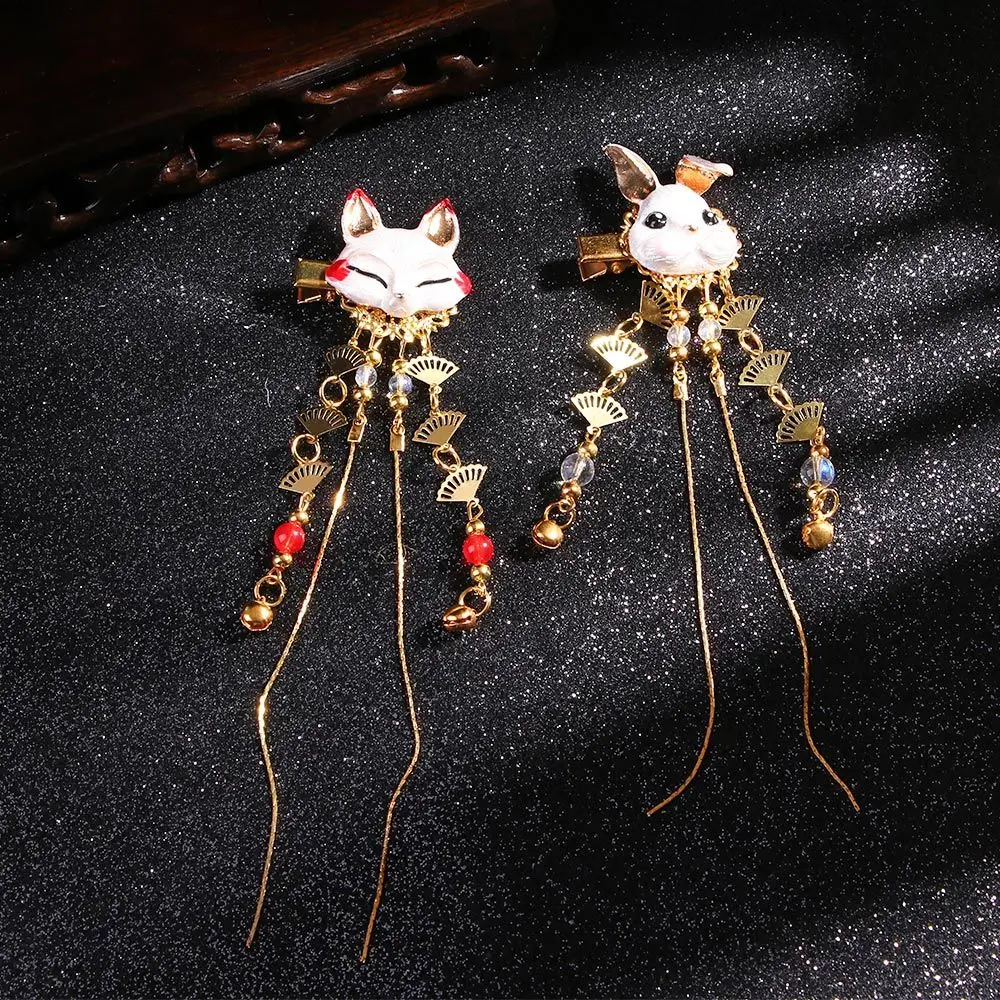 Daily Cute Cosplay Kimono Tassels Handwork Hair Accessories Rabbit Hairpin Hair Clip
Daily Cute Cosplay Kimono Tassels Handwork Hair Accessories Rabbit Hairpin Hair Clip