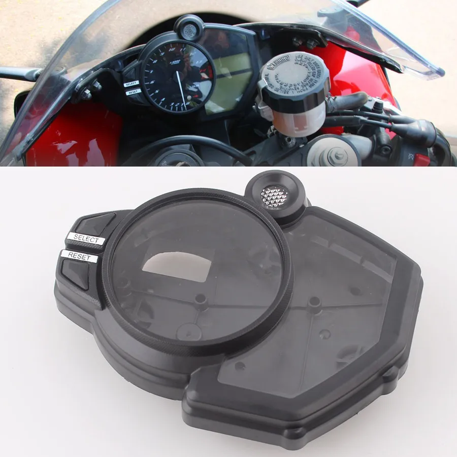Motorcycle Accessory Speedometer Instrument Case Gauge Odometer Tachometer Housing Cover For Yamaha YZF R1 2009-2012 R6 2017-20
Motorcycle Accessory Speedometer Instrument Case Gauge Odometer Tachometer Housing Cover For Yamaha YZF R1 2009-2012 R6 2017-20