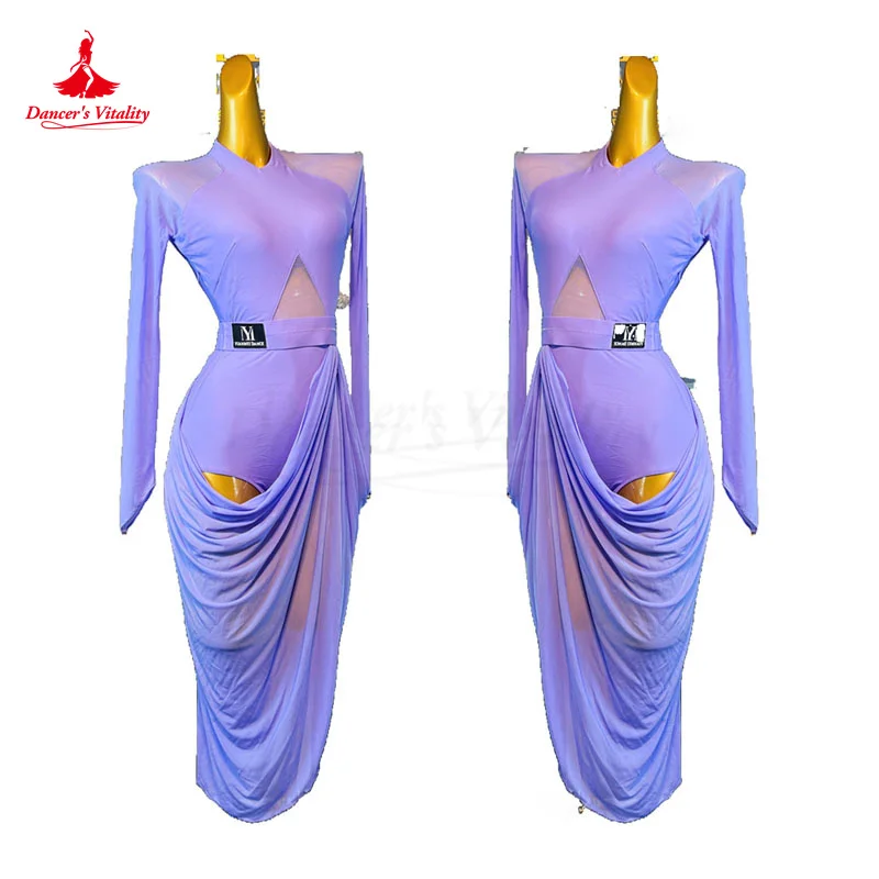 Latin Dance Dresses for Women High Practice Performance Uniform Cha Cha Rumba Competition Uniform,art Examination Latin Dress
Latin Dance Dresses for Women High Practice Performance Uniform Cha Cha Rumba Competition Uniform,art Examination Latin Dress