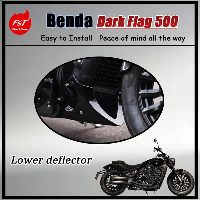 FOR Stylish Bottom Decorative Guard for Benda DARK FLAG 500 Modified Lower Belly Pan Protection Cover Motorcycle Accessory
FOR Stylish Bottom Decorative Guard for Benda DARK FLAG 500 Modified Lower Belly Pan Protection Cover Motorcycle Accessory