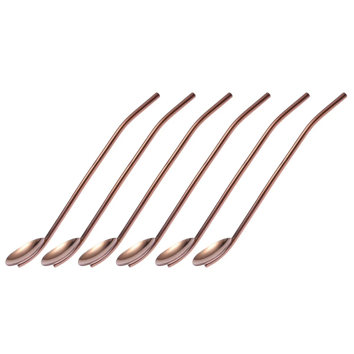 6 pcs StainlessSteelStrawSpoon ReusableMetal DrinkingStraws SpoonH leHollow LongLasting Safe Washable PerfectParties
6 pcs StainlessSteelStrawSpoon ReusableMetal DrinkingStraws SpoonH leHollow LongLasting Safe Washable PerfectParties